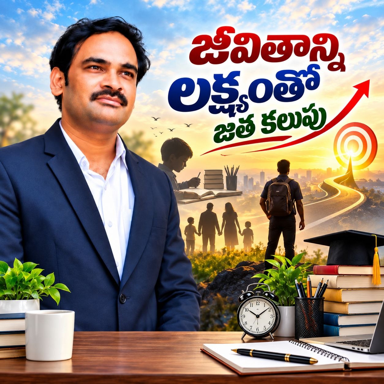 జీవితాన్ని ఒక లక్ష్యంతో జత కలపండి - విజయానికి అదే బాట